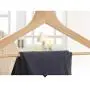 Joykith Vintage Log Hanger Set 5pcs Wooden Wood Hangers, Solid Wood Clothes Coat/Suit Dress/Pant/Skirt, The Solid Wood Material Creates a Sturdy Base, Perfect for Heavier Suits,Coat