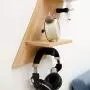 Cxjff Wall Coat Rack Clothes Hat Hanger Holder Hooks Shelf Wood Stoarge Creative Style, Log, 6 Styles Available (Color : 3right)