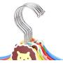 Latosiv - Clothes Hanger Hook - Kawaii Cartoon Animal Children Hanger Infant Kids Wooden Coat Clothes Hooks Living Room Bathroom - Hangers Kids Explorer Rail Reacher Ford Glass Latch Grabber Organiz