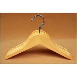 10pcs Random Color 26cm Baby Wood Hanger Children Wooden Hangers for Clothes Pegs Kids Mini Hanger