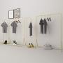 Industrial pipe Clothes Display Racks Metal Heavy Duty Garment Rack Customized Hangers Clothing Shelves Gold