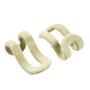 Timoo Cascading Hanger Hooks 30 PCS Hanger Connector for Home Clothes Closet Clothing Store Space Saving Connecting Hooks, Beige