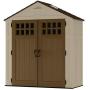 Suncast BMS6310D Outdoor Storage for Backyard Tools and Accessories All-Weather Resin Material, Transom Windows and Shingle Style Roof, Wood Grain Texture Suncast BMS6310D Outdoor Storage for Backyard Tools and Accessories All-Weather Resin Material, Transom Windows and Shingle Style Roof, Wood Grain Texture