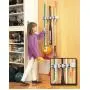 Home-Neat Mop and Broom Holder Wall Mount Garden Tool Storage Tool Rack Storage & Organization for the Home Plastic Hanger for Closet Garage Organizer Shed Organizer (5-position)