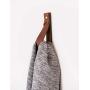 Medium Leather Wall Hook, minimalist leather strap hanger for bath towel holder leather wall hook strap towel hook bathroom decor brass towel ring nordic home