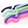 Set of 10 - Folding Clothes Hangers Portable Plastic Travel Hanger with Anti-slip Grooves
