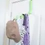 Gunel home Foldable Clothes Hanger Drying Rack Bathroom Plastic Organizer Plastic Multi-Function Hangers,Drying Rack,Suit Hangers,Travel Hangers (Blue)
