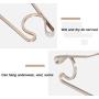 XMZFQ Clothes Hangers 360 Degree Swivel Hook Suit Hangers Aluminum Heavy Duty Clothing Hangers for Coats Jackets Pants Dress Clothes(10 Pack)