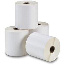 Rolls of 250 4x6 Direct Thermal Blank Shipping Labels for Zebra 2844 Zp-450 (20 Rolls)