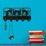 Peeping Cat Keys Wall Hook Black Cat Clothes Wall Hanger Kitty Coat Rack Pets Peeping Cat Keys Wall Hook Black Cat Clothes Wall Hanger Kitty Coat Rack Pets