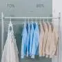 Blnboimrun 8 in 1 White Magic Plastic Hangers,360 Degrees Rotate Slip Resistant Standard Clothing Hanger,Space Saving Solution for Your,Closet Ideal for Everyday Use (Without Clips) Blnboimrun 8 in 1 White Magic Plastic Hangers,360 Degrees Rotate Slip Resistant Standard Clothing Hanger,Space Saving Solution for Your,Closet Ideal for Everyday Use (Without Clips)