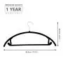Premium Velvet Hangers (Pack of 50) Heavyduty- Non Slip No Shoulder Bump Suit Hangers - Copper/Rose Gold Hooks,Space Saving Clothes Hangers,Rounded Hangers for Coat,Sweater,Jackets,Pants,Shirt(Black) Premium Velvet Hangers (Pack of 50) Heavyduty- Non Slip No Shoulder Bump Suit Hangers - Copper/Rose Gold Hooks,Space Saving Clothes Hangers,Rounded Hangers for Coat,Sweater,Jackets,Pants,Shirt(Black)
