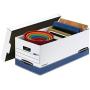Bankers Boxes STOR/File Medium-Duty Storage Boxes, FastFold, Lift-Off Lid, Letter, 4 Pack (0070104) Bankers Boxes STOR/File Medium-Duty Storage Boxes, FastFold, Lift-Off Lid, Letter, 4 Pack (0070104)