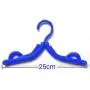 Yardwe 2pcs Travel Hangers Portable Folding Clothes Hangers Travel Accessories Foldable Clothes Drying Rack for Travel(Random Color)