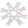 Travel Hangers Folding Hangers with 16 Clips Portable Clothes Hangers, Non-Slip, Lightweight for Home and Travel, 8 PCS Travel Hangers Folding Hangers with 16 Clips Portable Clothes Hangers, Non-Slip, Lightweight for Home and Travel, 8 PCS