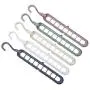 Best Design 5pcs Plastic Magic Clothes Hanger Rotary Multiport Support Circle Home, Adult Plastic Hangers - Clothes Drying Rack, Plastic Pants Hanger, Drying Rack, Clothes Drying Hanger