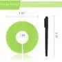 Caydo 64 Pieces 8 Colors Clothing Size Dividers Round Hangers Closet Dividers, Size Series XXS to XXXL and Blank with Marker Pen Caydo 64 Pieces 8 Colors Clothing Size Dividers Round Hangers Closet Dividers, Size Series XXS to XXXL and Blank with Marker Pen