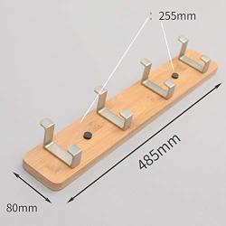 LRZS Creative Bedroom Door Clothes Hook Clothes Hanger Hat Rack Clothes Hanger Wall Hanger Clothes Hanger (Size : 4HOOKS)