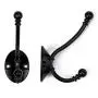Coat Hooks, Upgrade Version Wall Mounted Hooks Heavy Duty Utility Hooks with Screws Cup Hooks Retro Double Hooks Coat Hooks, Upgrade Version Wall Mounted Hooks Heavy Duty Utility Hooks with Screws Cup Hooks Retro Double Hooks