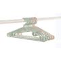 Iddefee Clothes Hanger Pack of 20 Thicken Plastic Hangers with Non-Slip Pads Space Saving Easy Slide Organizer for Bedroom Closet Pants Hangers (Color : Green, Size : 4016.5cm) Iddefee Clothes Hanger Pack of 20 Thicken Plastic Hangers with Non-Slip Pads Space Saving Easy Slide Organizer for Bedroom Closet Pants Hangers (Color : Green, Size : 4016.5cm)