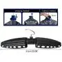 MJL Foldable Wetsuit Hanger Dries Fast Gear Hanger Travel Coat Clothes Hanger Black MJL Foldable Wetsuit Hanger Dries Fast Gear Hanger Travel Coat Clothes Hanger Black