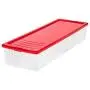IRIS 30" Gift Wrap Storage Box, Red