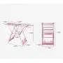 Drying Rack Foldable Clothes Hanger Dryer Aluminum Alloy Standing Hanger Gament Drying Rack Clothes Storage Organizer Coat Rack
