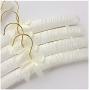 DNJKSA 5 PCS/lot 35cm Silk Anti-Slip Hanger Adult Hangers Cloth Rack The Cloth Hangers(Random Color)