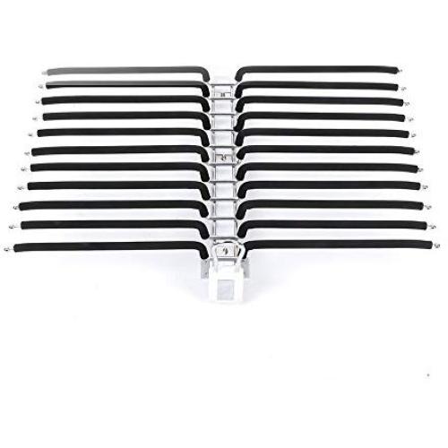 LUANT Pull Out Closet Pants Hanger Bar Clothes Organizers with 22 Arms for Space Saving and Storage, 24-2/5&quot x 18&quot
