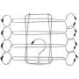 wangerx Tank Tops Hanger Stainless Steel Folding Space Saving Hanger Closet Organizer for Tank Tops, Cami, Bras, Bathing Suits, Belts, Ties (2 Pack Black) wangerx Tank Tops Hanger Stainless Steel Folding Space Saving Hanger Closet Organizer for Tank Tops, Cami, Bras, Bathing Suits, Belts, Ties (2 Pack Black)