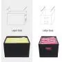 ATBAY File Storage Boxes Collapsible Large Capacity Office File Organizer for Letter/Legal Size Hanging File Folder Box, Black 2Pack ATBAY File Storage Boxes Collapsible Large Capacity Office File Organizer for Letter/Legal Size Hanging File Folder Box, Black 2Pack