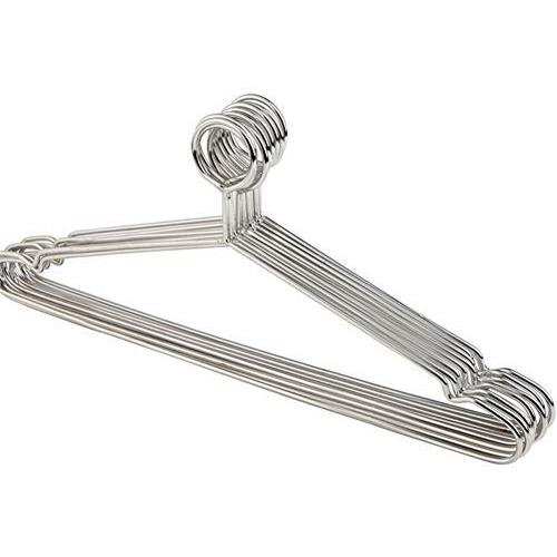 KYCPTNFJ 10 pcs Multifunction Stainless Steel Clothes Hanger Metal Clothing Hanger for Used Closet Organizer