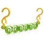 Coats Hanger Saving Space Hanger Rack Cloth Hanger with Hook Closet Organizer Home Tool Storage Holder 2PCS Kangsanli (Color random)