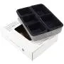 Welaxy Office Supplies Drawer Organizers Shallow Trays Storage Bins Drawers dividers Storage bin, Pack -8 (Navy)