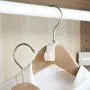 Smoxx Closet Hanger Wonder Space Saver Magic Extension Hook Clothing Rack 6pcs for Clothes Rolling Closet Organizer