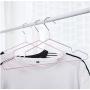 10pcs Children Adult Clothes Hanger Clothes Drying Rack Non-Slip Metal Shirt Hook Hangers Coat Hanger Clothes Accessories Rack Random Color