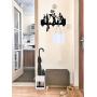 The Nightmare Before Christmas Wall Hanger Wall Hook Key Holder Heavy Duty 11LB(Max) Wall Décor Wood Coat Hooks Key Holder Key Hanger for Wall Entryway and Kitchen Christmas Gift N3