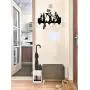 The Nightmare Before Christmas Wall Hanger Wall Hook Key Holder Heavy Duty 11LB(Max) Wall Décor Wood Coat Hooks Key Holder Key Hanger for Wall Entryway and Kitchen Christmas Gift N3