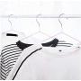 10pcs Children Adult Clothes Hanger Clothes Drying Rack Non-Slip Metal Shirt Hook Hangers Coat Hanger Clothes Accessories Rack Random Color