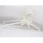 Bueer 10 Pack Pearl Beads Metal Elegant Clothes Hangers Standard Hangers (White) Bueer 10 Pack Pearl Beads Metal Elegant Clothes Hangers Standard Hangers (White)