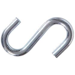 Hillman Hardware Essentials 851874 Zinc S-Hooks 0.263'' x 2''