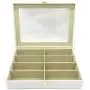 UnionPlus 8-Slot Eyeglass Sunglass Glasses Organizer Collector - Crocodile Faux Leather Storage Case Boxes (White Croco) UnionPlus 8-Slot Eyeglass Sunglass Glasses Organizer Collector - Crocodile Faux Leather Storage Case Boxes (White Croco)