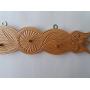 Wooden handcarved key hanger key rack, jewelry hanger, new home gift, handmade key wall organizer ,wall key holder , rustic wood wall hook