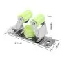 Pasking Mop Broom Holder, Stainless Steel Wall Mounted Organizer Non-Slip Screws or Self Adhesive Storage Rack Hangers for Bathroom Kitchen 2Pcs Pasking Mop Broom Holder, Stainless Steel Wall Mounted Organizer Non-Slip Screws or Self Adhesive Storage Rack Hangers for Bathroom Kitchen 2Pcs