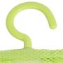 Edtoy Multifunction Folding Hanging Laundry Bag Clothes Closet Organizer Rack Hangers (green)