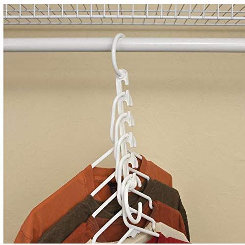 5 Hole Magic Wander Hangers Clothes10pcs Space Saver Space Saver Wonder Magic Clothes Hanger Hook Hangers for Clothes