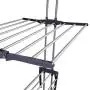Wilbur Charley 3-Layer Portable Clothes Drying Rack Rolling Garment Clothing Rack Storage Shelf Organizer Clothes Hangers Folding Laundry Dryer Hanger for Indoor,Outdoor (Gray) Wilbur Charley 3-Layer Portable Clothes Drying Rack Rolling Garment Clothing Rack Storage Shelf Organizer Clothes Hangers Folding Laundry Dryer Hanger for Indoor,Outdoor (Gray)