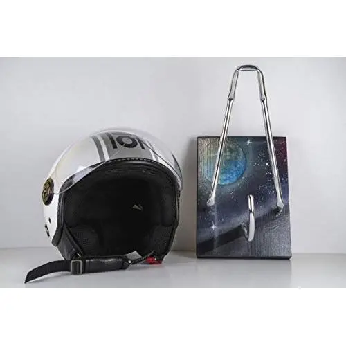 Helmet rack Pride&Joy Space helmet hanger gift for men wall mount motorcycle helmet holder storage hook wall bike rack gifts for him arts Helmet rack Pride&Joy Space helmet hanger gift for men wall mount motorcycle helmet holder storage hook wall bike rack gifts for him arts