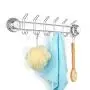 blitzlabs Powerful Vacuum Suction Cup 6 Dual Hooks Storage Organizer Rack for Coats, Hoodies, Hats, Scarves, Purses, Leashes, Bath Towels & Robes, Clothing - Rustproof Stainless Steel blitzlabs Powerful Vacuum Suction Cup 6 Dual Hooks Storage Organizer Rack for Coats, Hoodies, Hats, Scarves, Purses, Leashes, Bath Towels & Robes, Clothing - Rustproof Stainless Steel