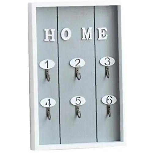Wooden Wall Mount Key Hooks Home Wall Decor Key Holder Wooden Storage Shelf Wall Hanging Hook For Coat Key Bag Jewelry Clothes Home Storage Rack Key Hanger Grey Home Accessories Wooden Wall Mount Key Hooks Home Wall Decor Key Holder Wooden Storage Shelf Wall Hanging Hook For Coat Key Bag Jewelry Clothes Home Storage Rack Key Hanger Grey Home Accessories